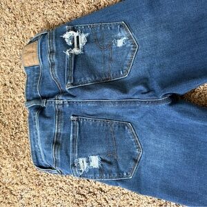 American Eagle Outfitters Blue Skinny Jeans